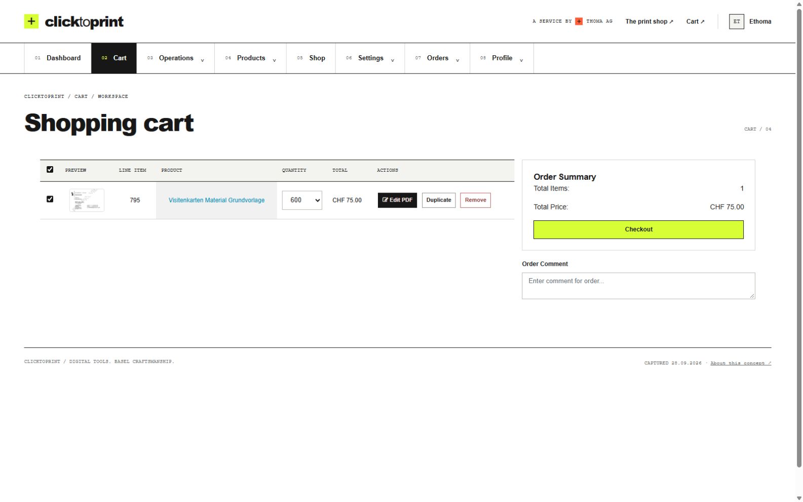 Approval workflow in ClickToPrint